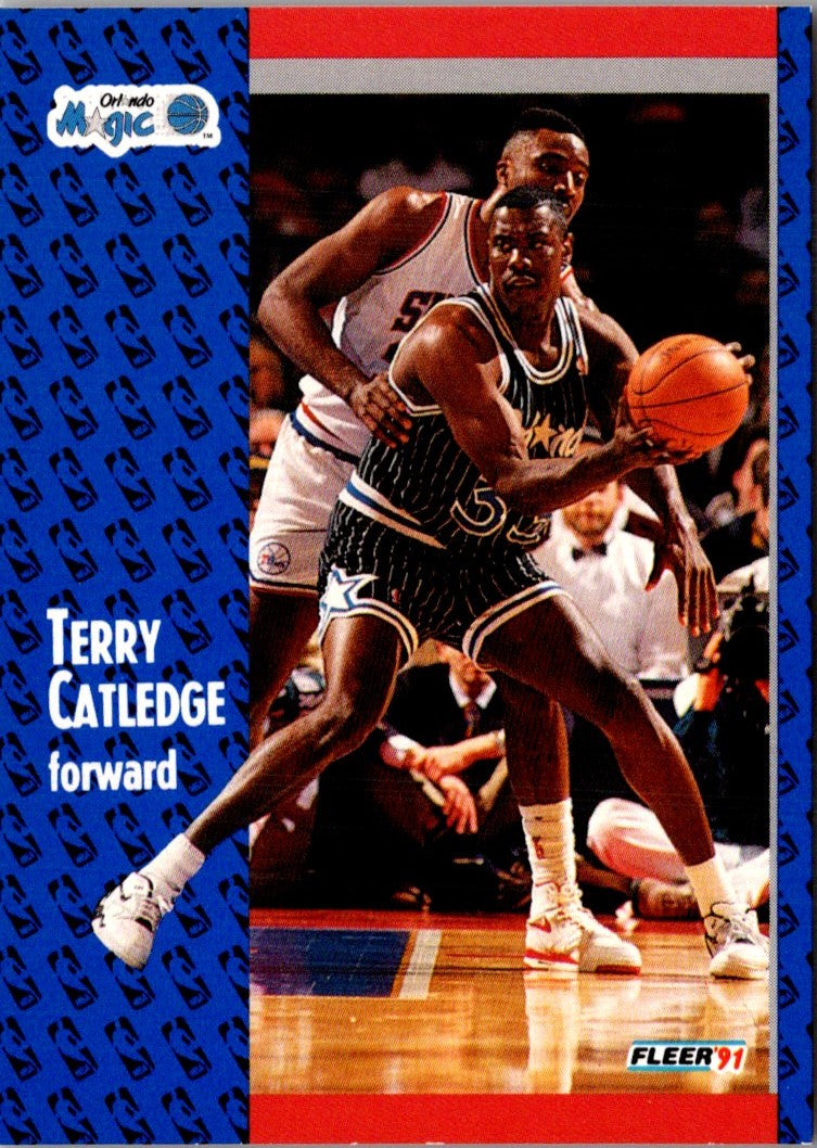 1991 Fleer Terry Catledge