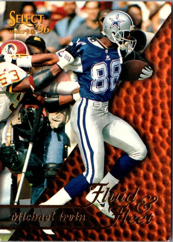 1996 Select Michael Irvin #185