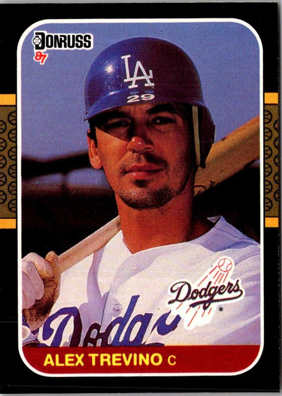 1987 Donruss Alex Trevino #546