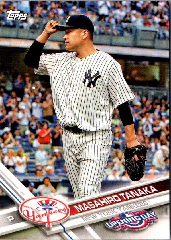 2017 Topps Opening Day Masahiro Tanaka #92