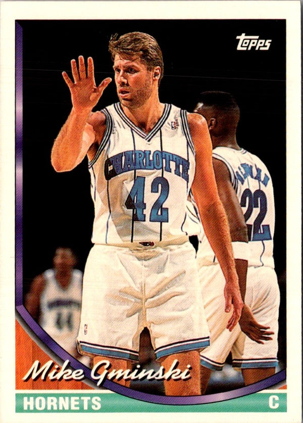 1993 Topps Gold Mike Gminski #339