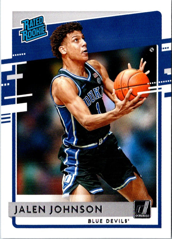 2021 Panini Chronicles Draft Picks Jalen Johnson #38