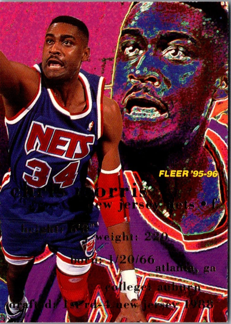 1995 Fleer Chris Morris