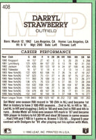 1991 Donruss Darryl Strawberry #408