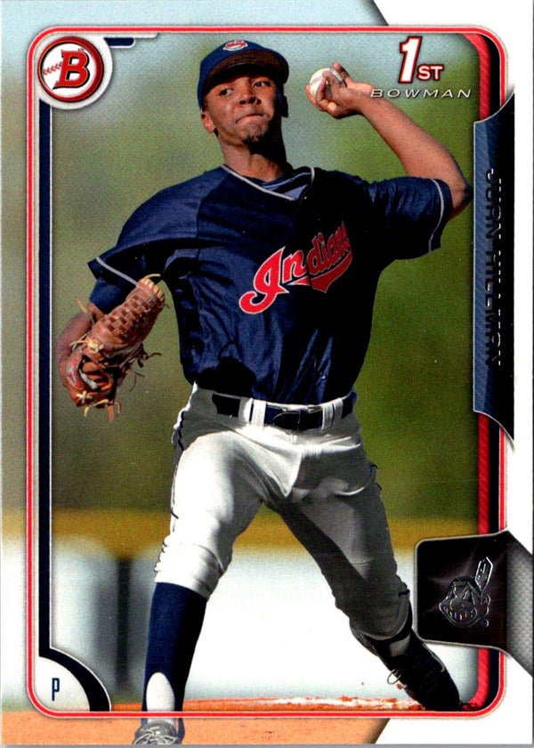 2015 Bowman Draft Picks & Prospects Red Asia Exclusive Juan Hillman #140