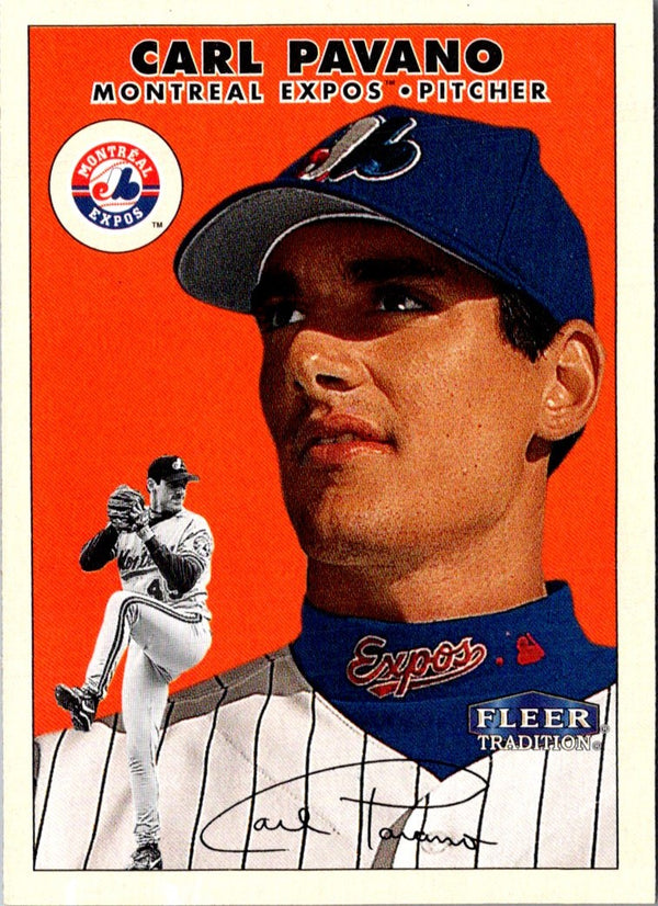 2000 Fleer Tradition Carl Pavano #290