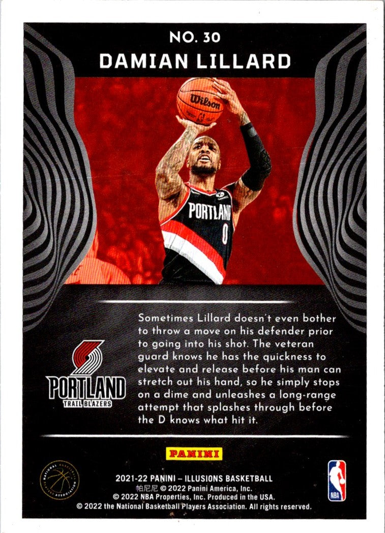 2022 Panini Damian Lillard