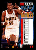 1994 Fleer Dikembe Mutombo #58