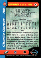 1998 Collector's Edge Odyssey Charlie Garner #111