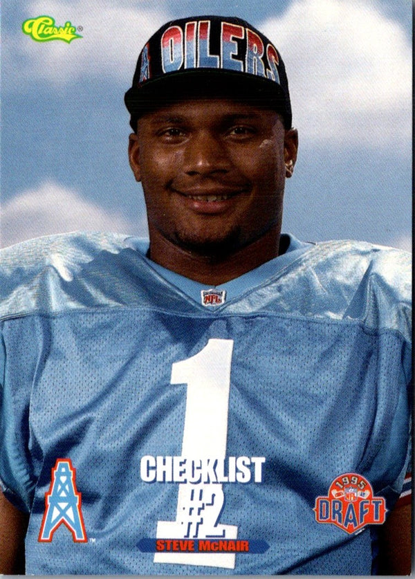 1995 Classic NFL Rookies Steve McNair #100