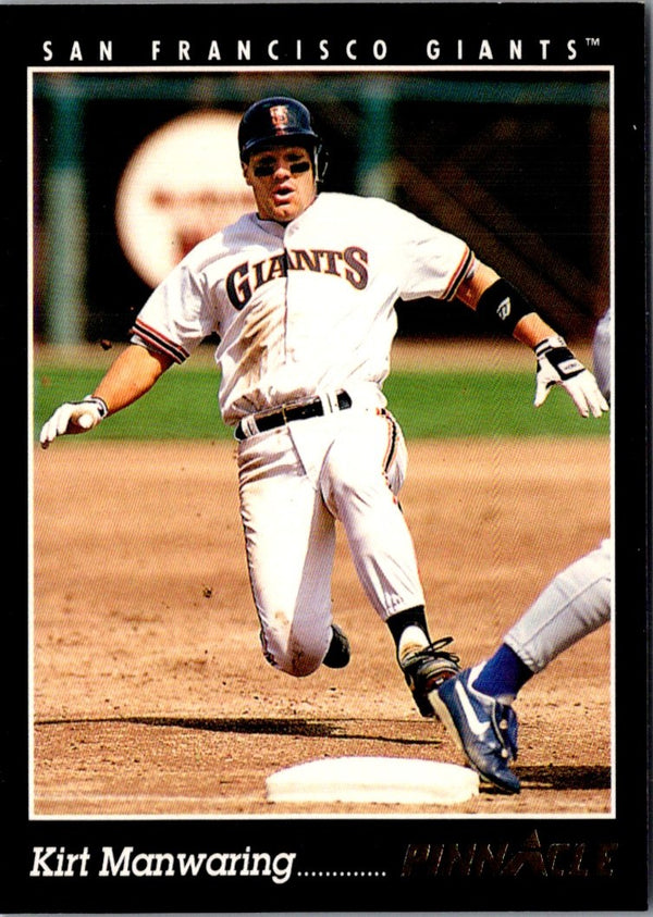 1993 Pinnacle Kirt Manwaring #122
