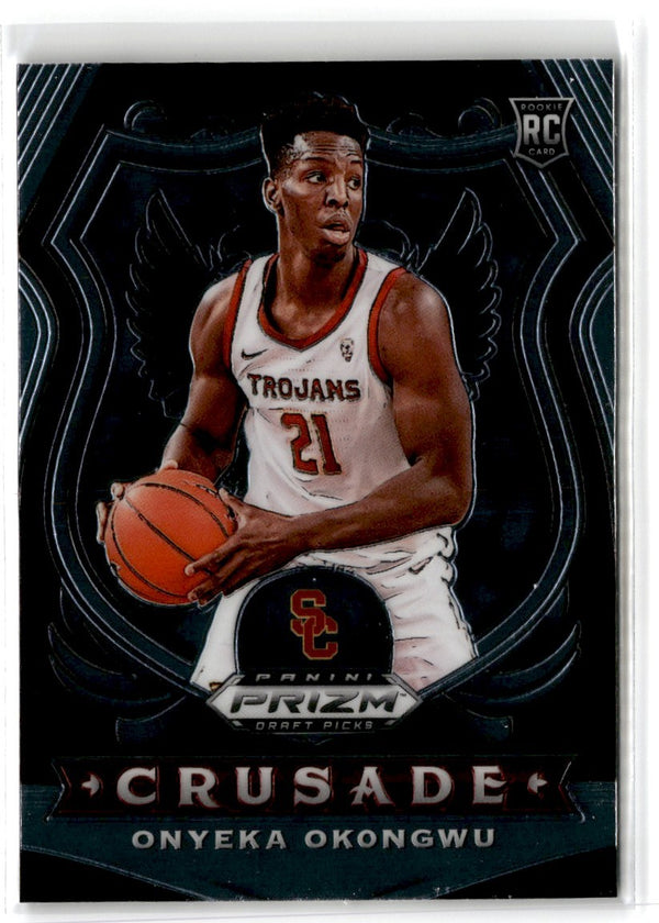 2020 Panini Prizm Draft Picks Collegiate Onyeka Okongwu #85