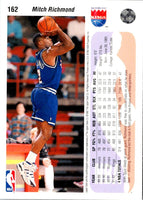 1992 Upper Deck Mitch Richmond #162
