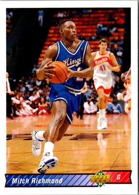 1992 Upper Deck Mitch Richmond #162