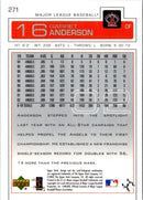 2003 Upper Deck Garret Anderson