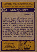 1979 Topps Leon Gray #201