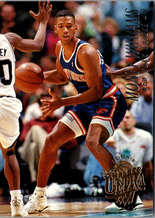 1994 Ultra Monty Williams #301 Rookie