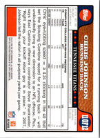 2008 Topps Tennessee Titans Chris Johnson #TEN11