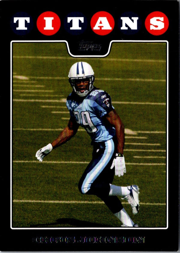 2008 Topps Tennessee Titans Chris Johnson #TEN11