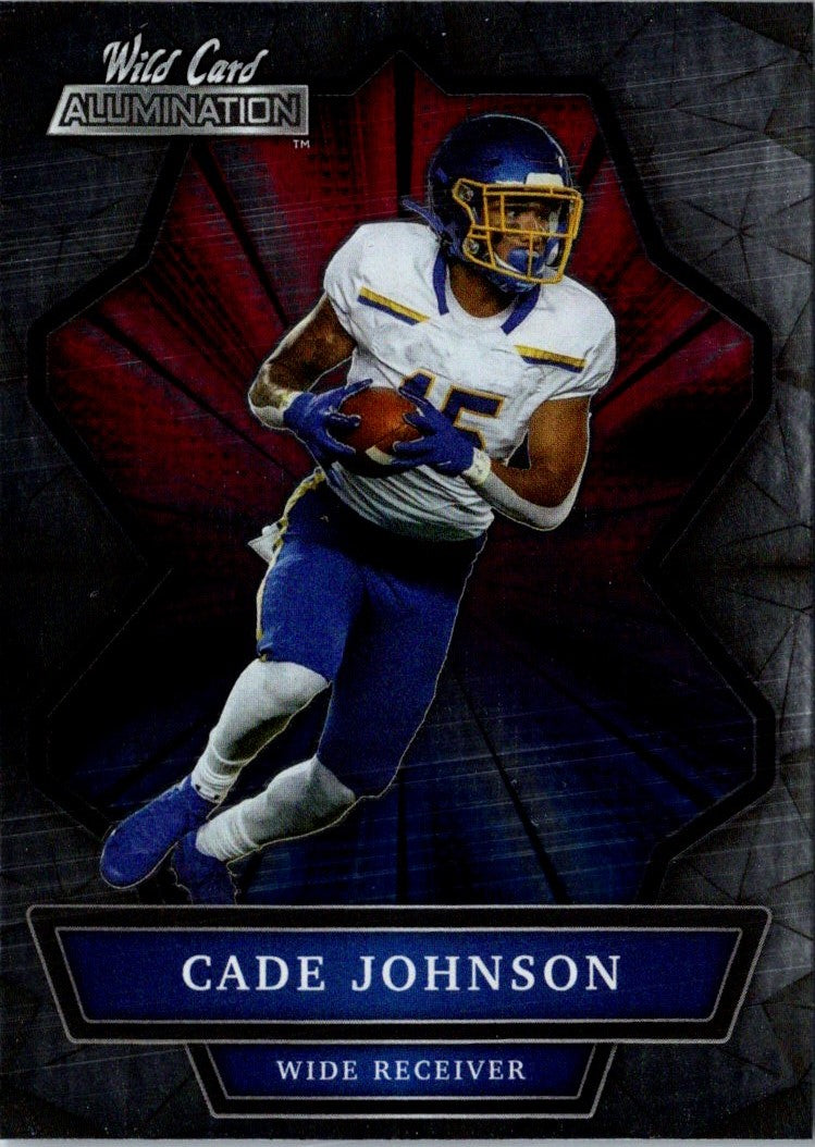 2021 Wild Card Matte Cade Johnson