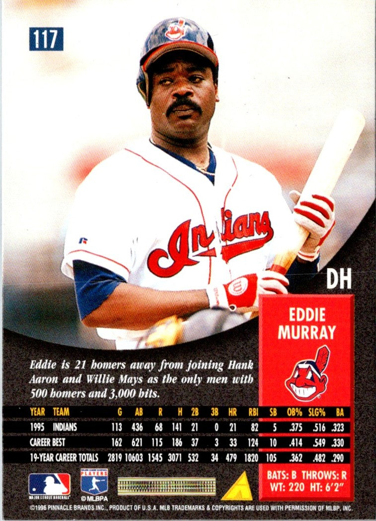 1996 Pinnacle Eddie Murray