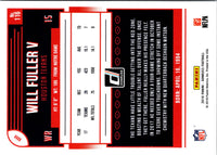 2018 Donruss Will Fuller V #116