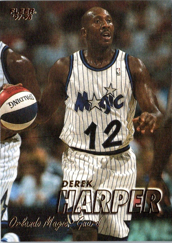 1997 Fleer Traditions Derek Harper #220