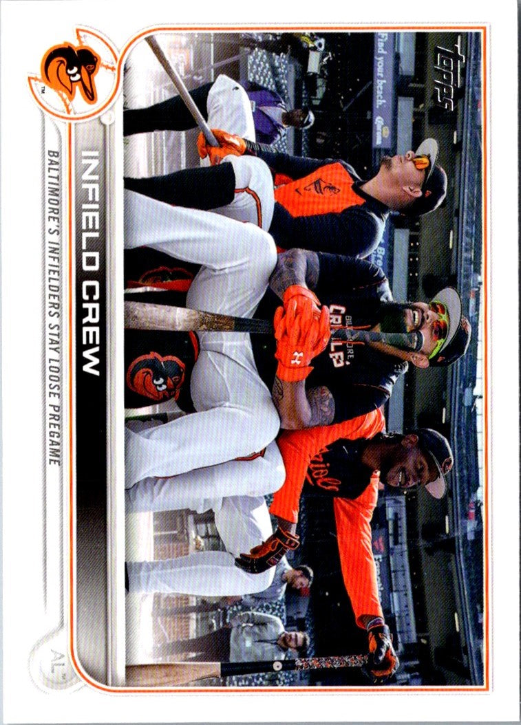 2022 Topps Update Infield Crew (Jorge Mateo/Rougned Odor)