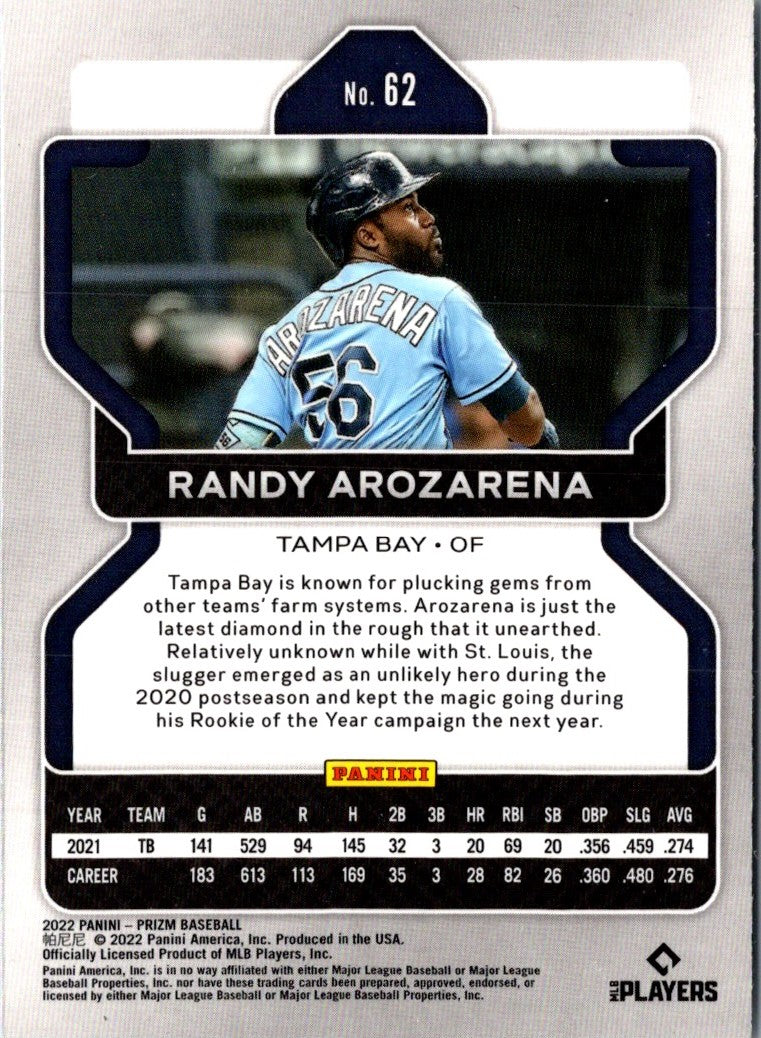 2022 Panini Prizm Randy Arozarena