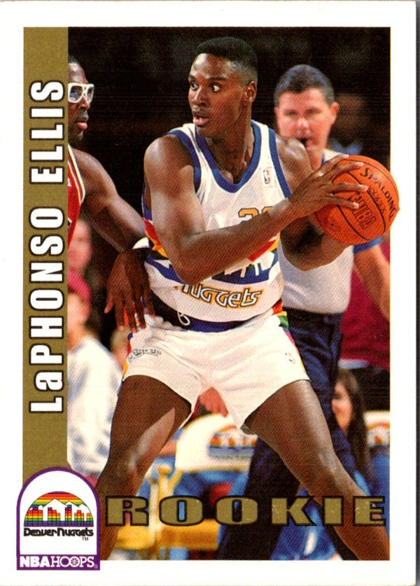 1992 Hoops LaPhonso Ellis #375 Rookie