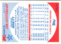 1987 Topps Kmart 25th Anniversary George Brett #24