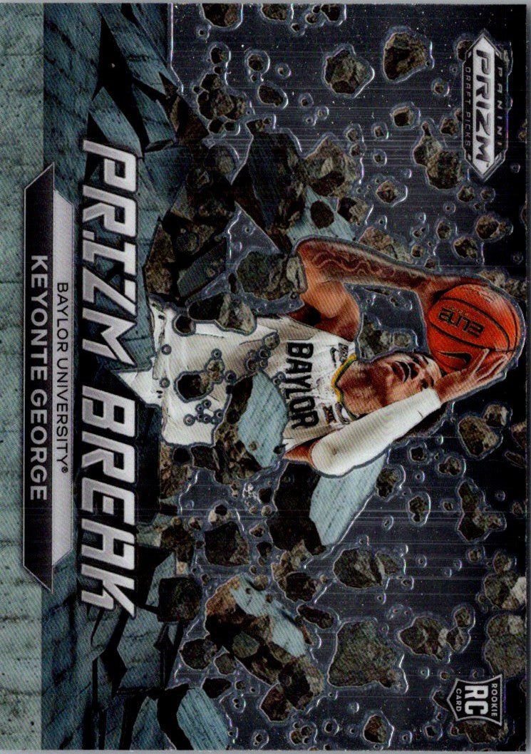 2023 Panini Prizm Draft Picks Break Keyonte George