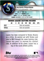 2023 Bowman Platinum Top Prospects Lazaro Montes #TOP-42