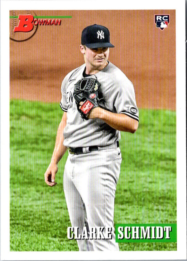 2021 Bowman Heritage Clarke Schmidt #58 Rookie