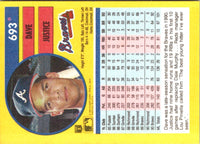 1991 Fleer Dave Justice #693A