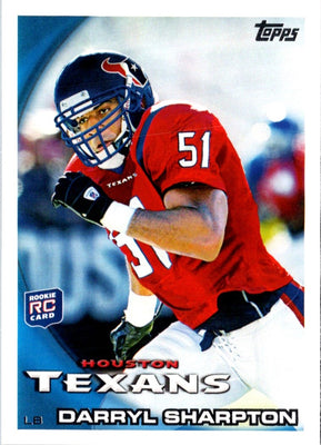 2010 Topps Darryl Sharpton #121 Rookie