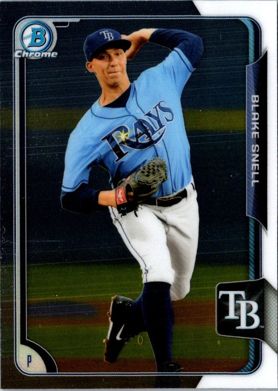 2015 Bowman Draft Picks & Prospects Chrome Blake Snell #107
