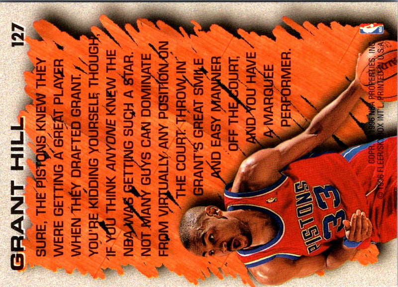 1996 Fleer Grant Hill