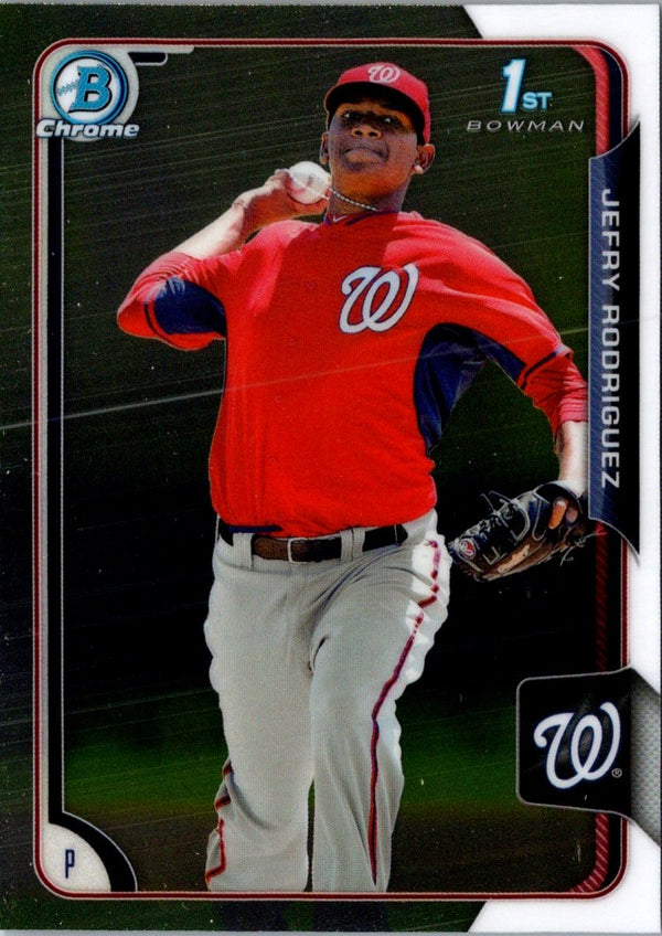 2015 Bowman Chrome Prospects Jefry Rodriguez #BCP205