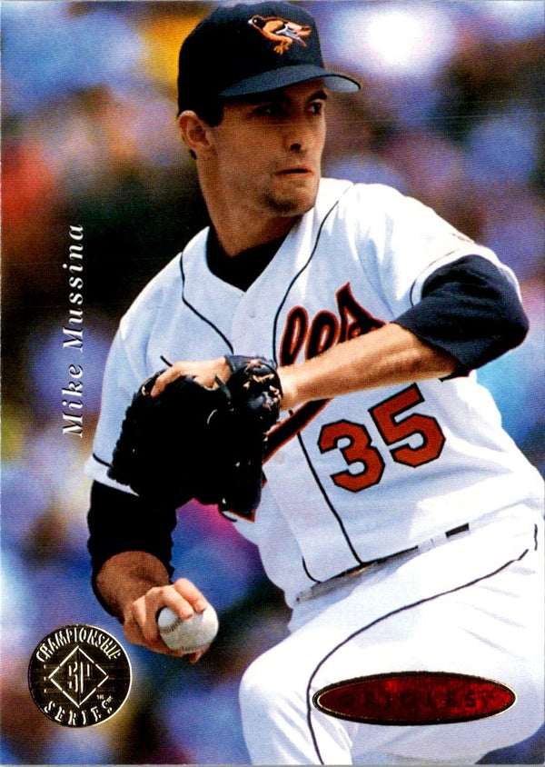 1995 SP Championship Mike Mussina #117