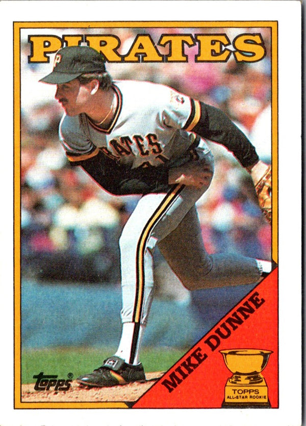 1988 Topps Mike Dunne #619