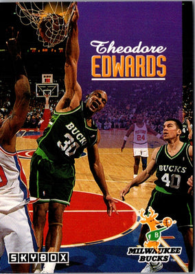 1992 SkyBox Theodore Edwards #364