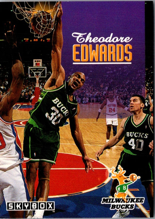 1992 SkyBox Theodore Edwards #364