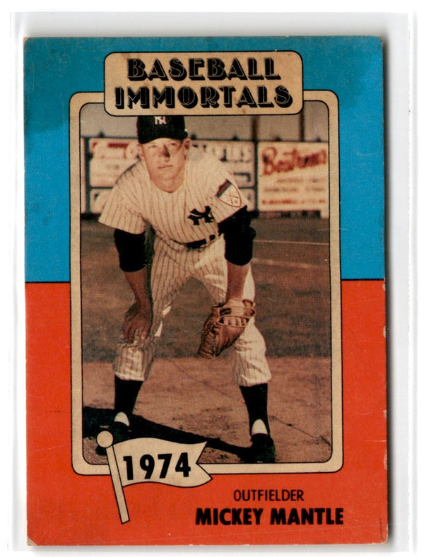 1967 Topps Posters Mickey Mantle #6