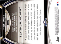 2013 Bowman Platinum Prospects Tyrone Taylor #BPP96