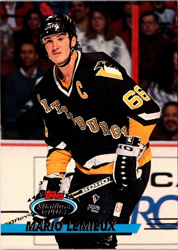 1993 Stadium Club Mario Lemieux #310