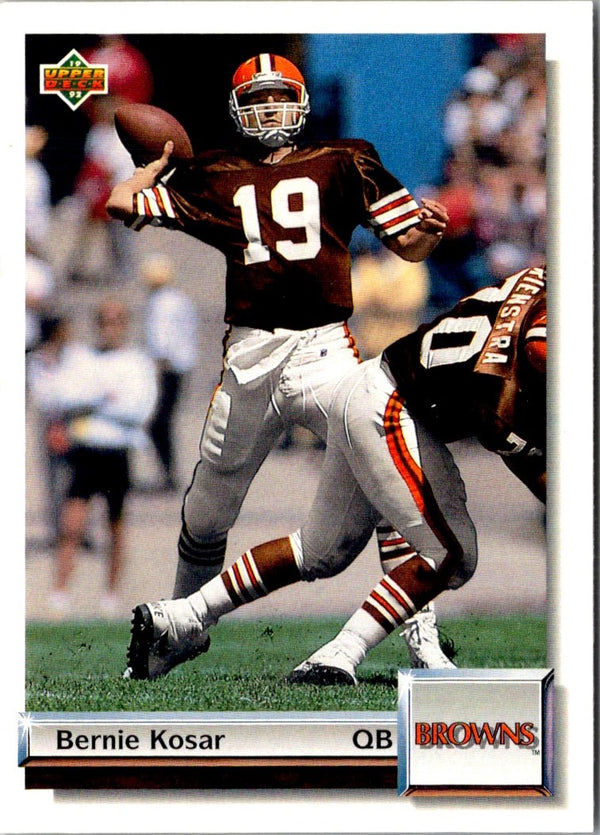 1992 Upper Deck Gold Bernie Kosar #G31