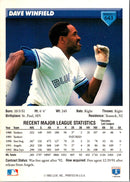 1993 Donruss Dave Winfield