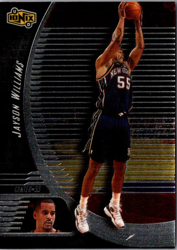 1998 Upper Deck Ionix Jayson Williams #39