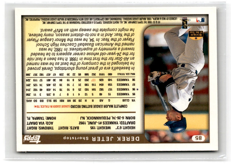 1999 Topps Derek Jeter